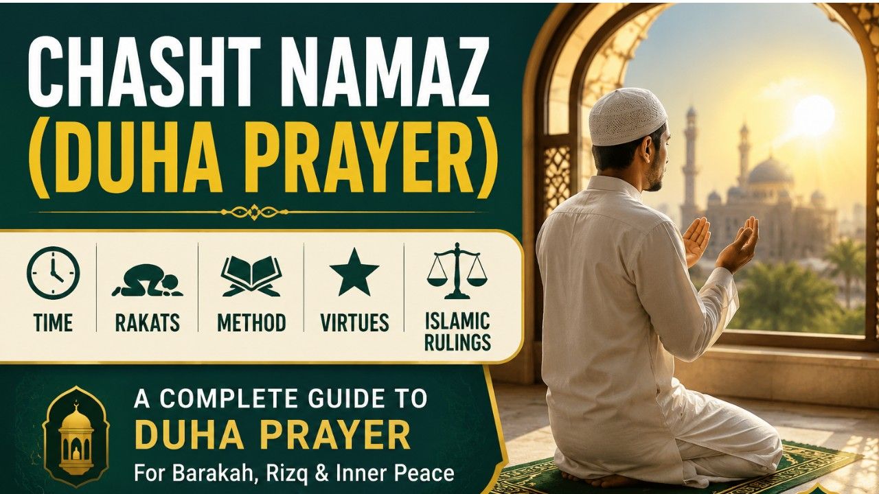 Chasht Namaz (Duha Prayer): Time, Rakats, Method, Virtues & Islamic Rulings