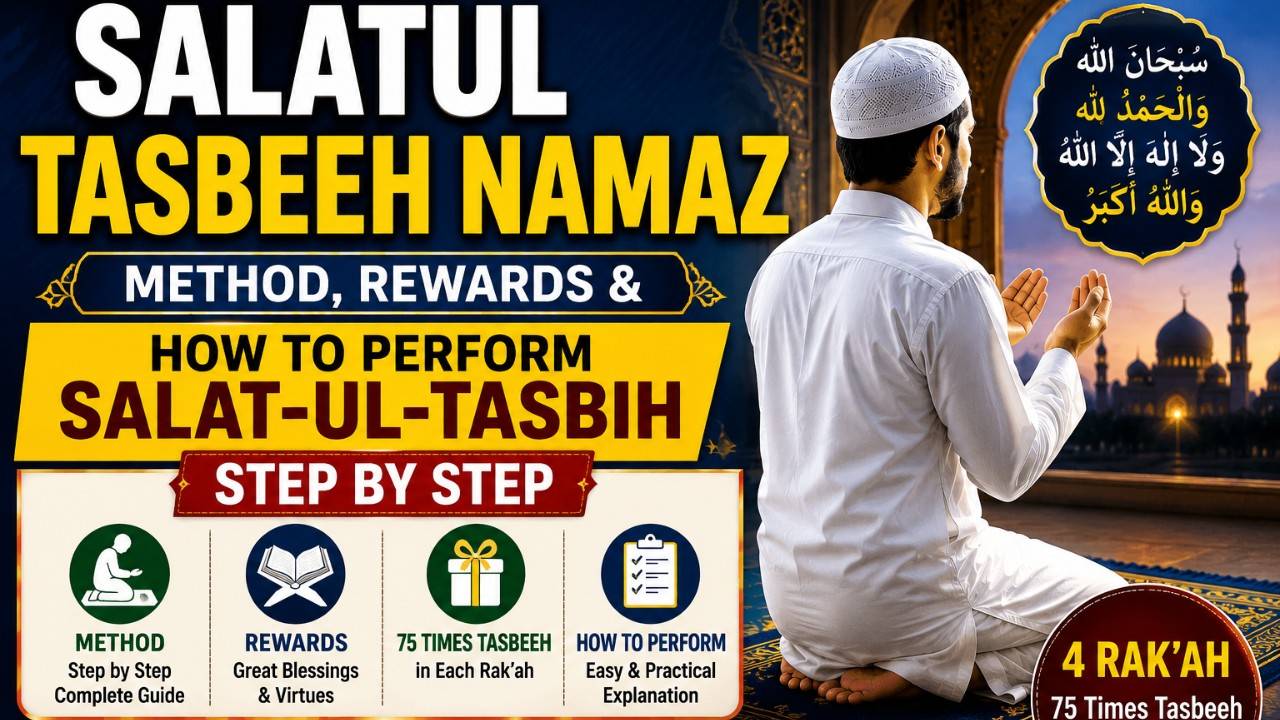 Salatul Tasbeeh Namaz: Method, Rewards & How to Perform Salat-ul-Tasbih Step by Step