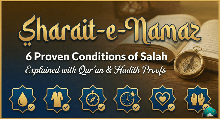 Proven Sharaite Namaz: The Six Conditions of Salah Explained with Qur’an and Hadith