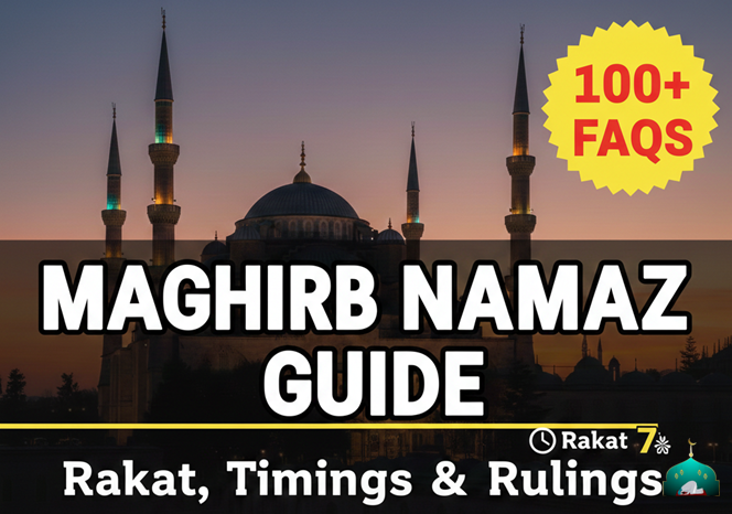 Maghrib Namaz Faqs: Rakat, Timings, and How to Pray (100+ Q & A)