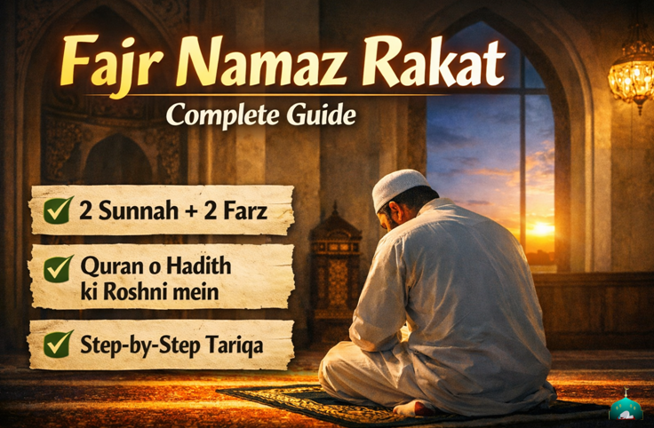 Fajr Namaz Rakat – Complete Guide (Quran, Hadith aur Step-By-Step)