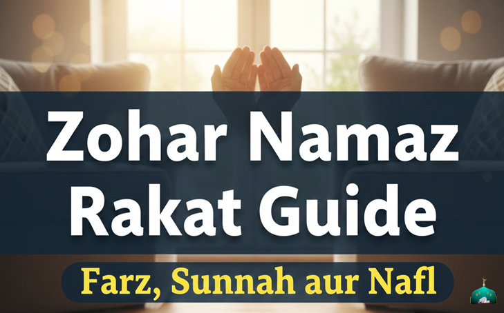 image: Zohar Namaz Rakat Guide – Farz, Sunnah aur Nafl parhne ka mukammal tarika