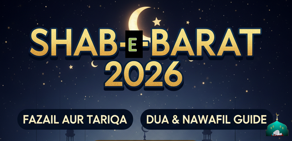 Shab-e-Barat 2026: Du’a, 6 Nawafil aur Fazail ka Complete Guide and rakat table