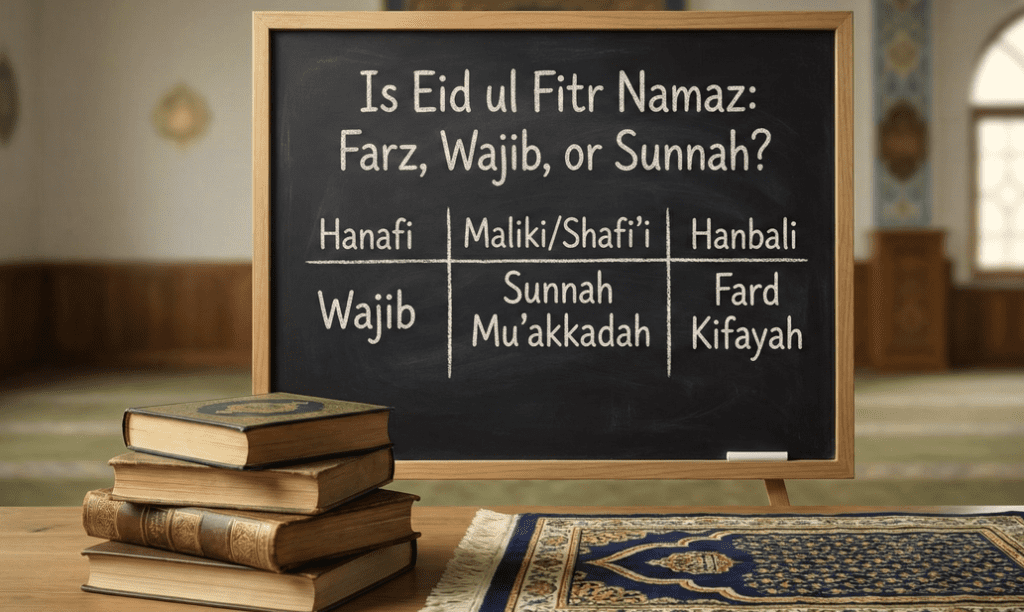 Is Eid ul Fitr Namaz Farz, Wajib, or Sunnah?