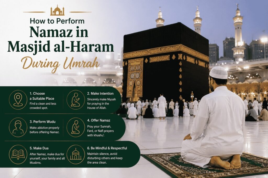 How to Perform Namaz in Masjid al-Haram During Umrah
