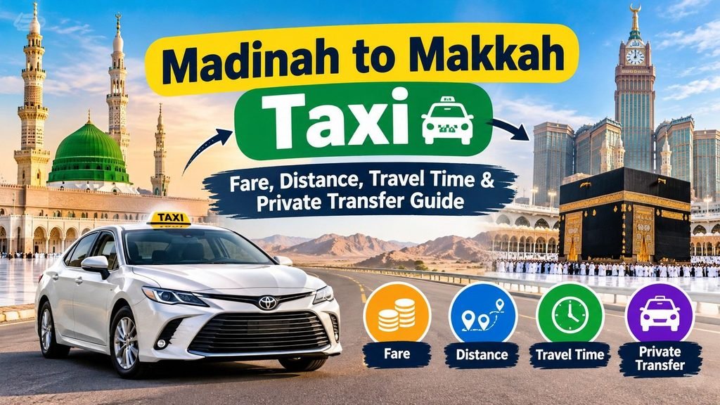 Madinah to Makkah Taxi: Fare, Distance, Travel Time & Private Transfer Guide