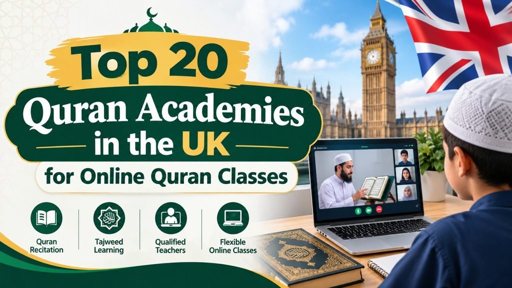 Top 20 Quran Academies in the UK for Online Quran Classes